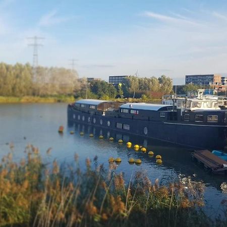Euphrate Houseboat Otel Amsterdam Dış mekan fotoğraf