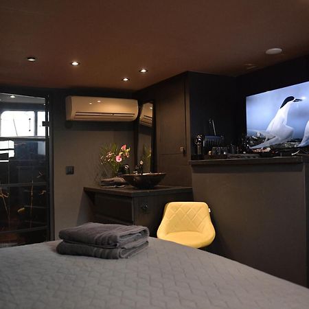 Euphrate Houseboat Otel Amsterdam Dış mekan fotoğraf
