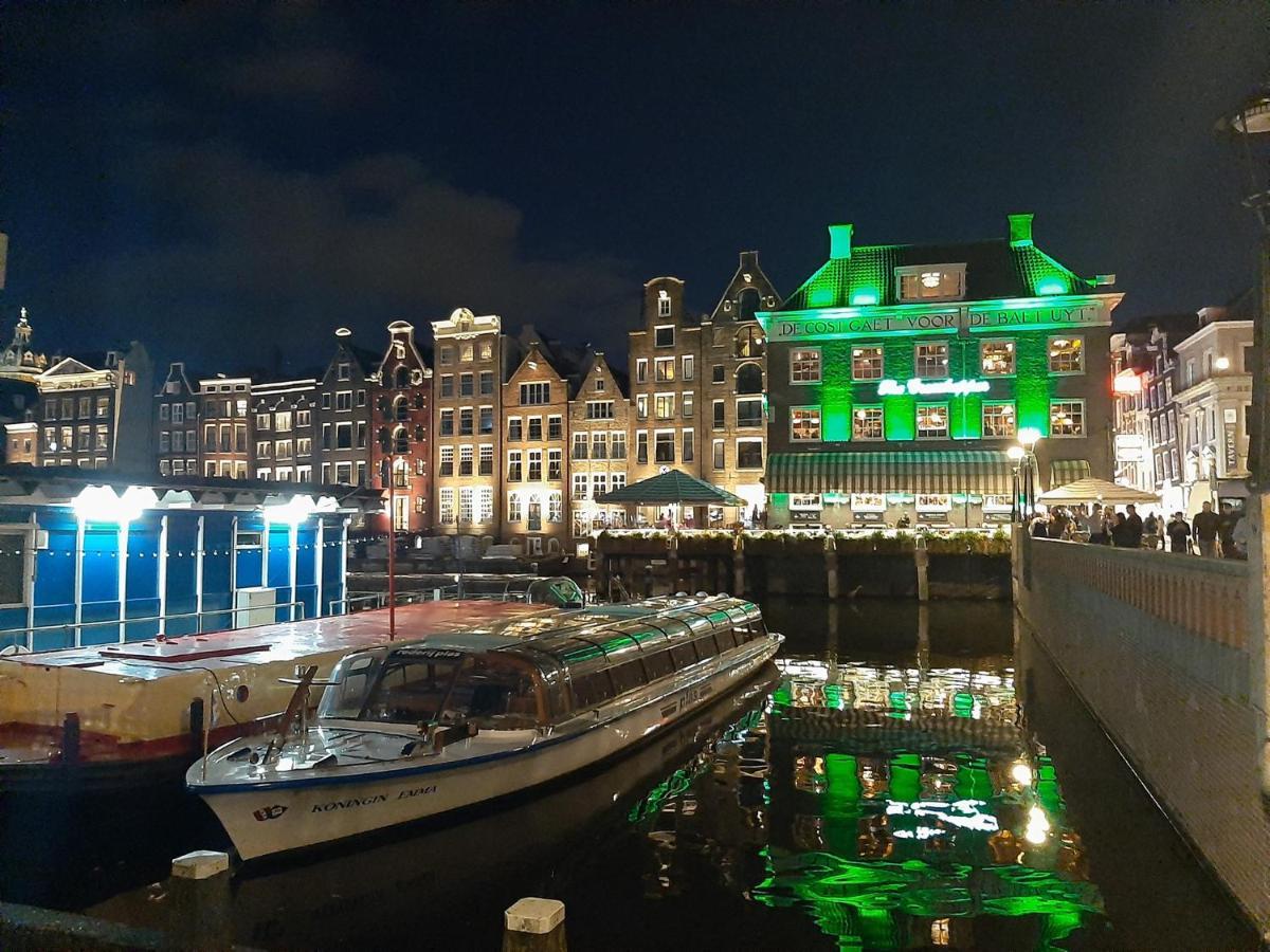 Euphrate Houseboat Otel Amsterdam Dış mekan fotoğraf